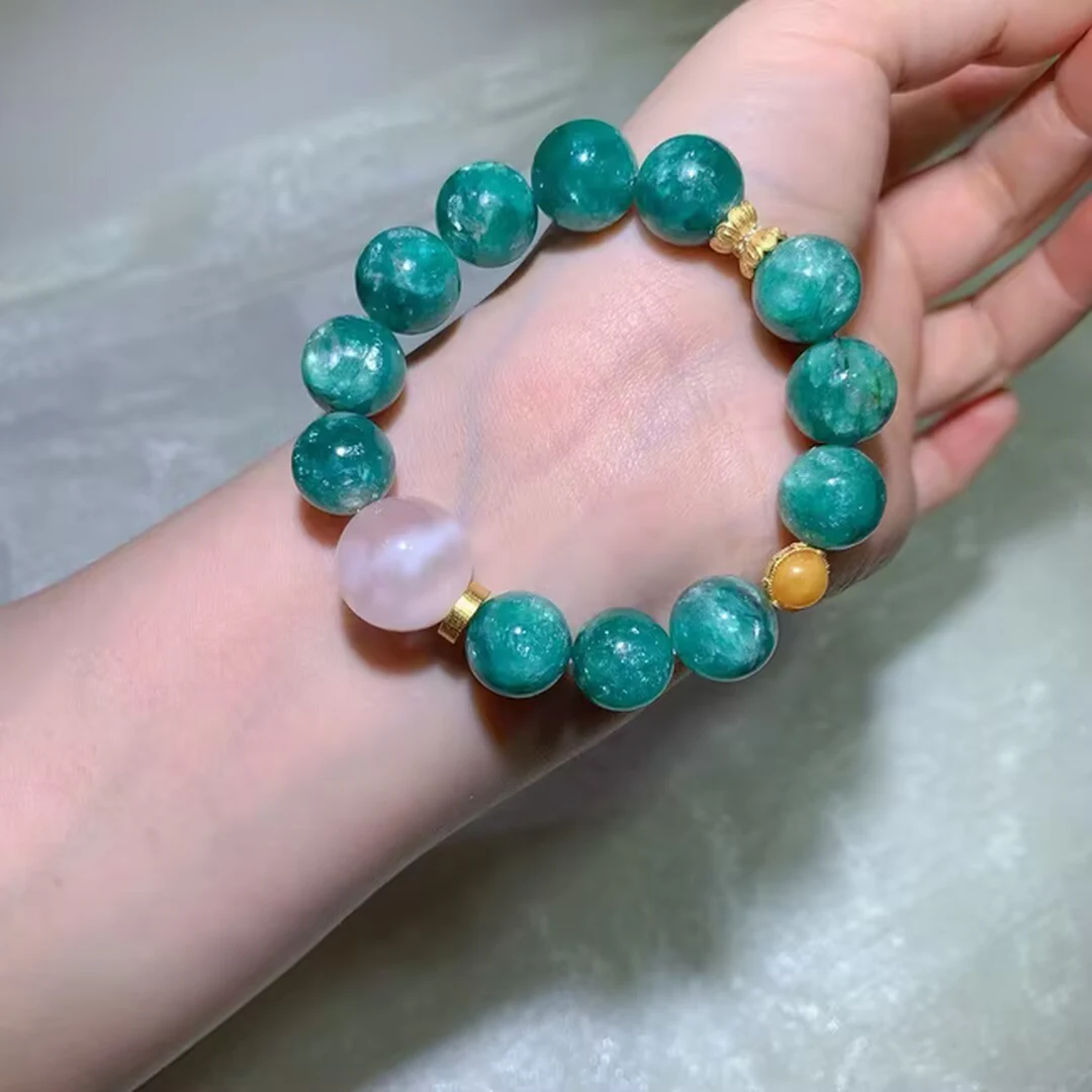 天然祖母晶手链（13.5mm）